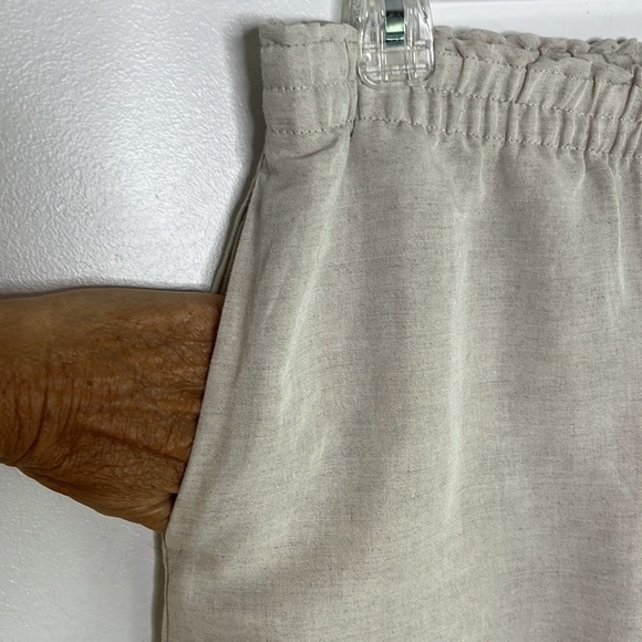 H&M Cream Wide Leg Pants - Picture 4 of 7